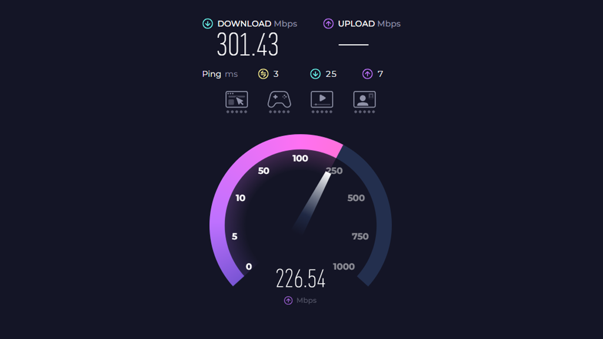 Speed Test Upload
