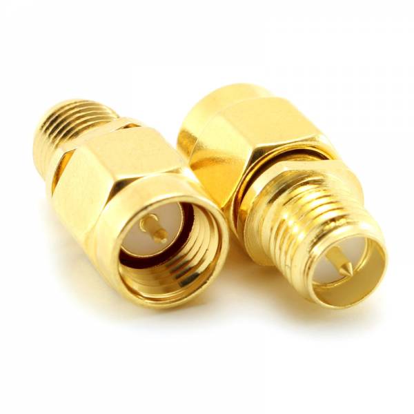 Koaxial Adapter SMA Male / RPSMA Female Steckverbinder