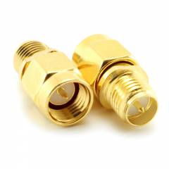 Koaxial Adapter SMA Male / RPSMA Female Steckverbinder