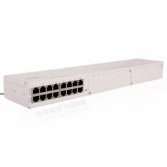 Ethernet Überspannungsschutz/Blitzschutz 8P PoE 1U