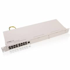 Ethernet Überspannungsschutz/Blitzschutz 8P PoE 1U Gigabit