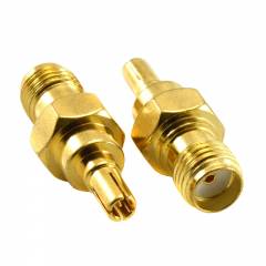 Koaxial Adapter SMA Female Steckverbinder / CRC9