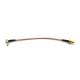 Pigtail Antennenkabel CRC9 / SMA Female Steckverbinder 15cm