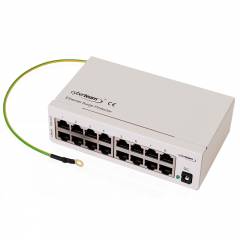 Ethernet Überspannungsschutz/Blitzschutz 8P PoE Desktop