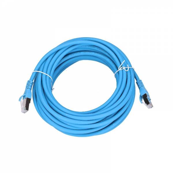 Netzwerkkabel Cat6A 10m blau