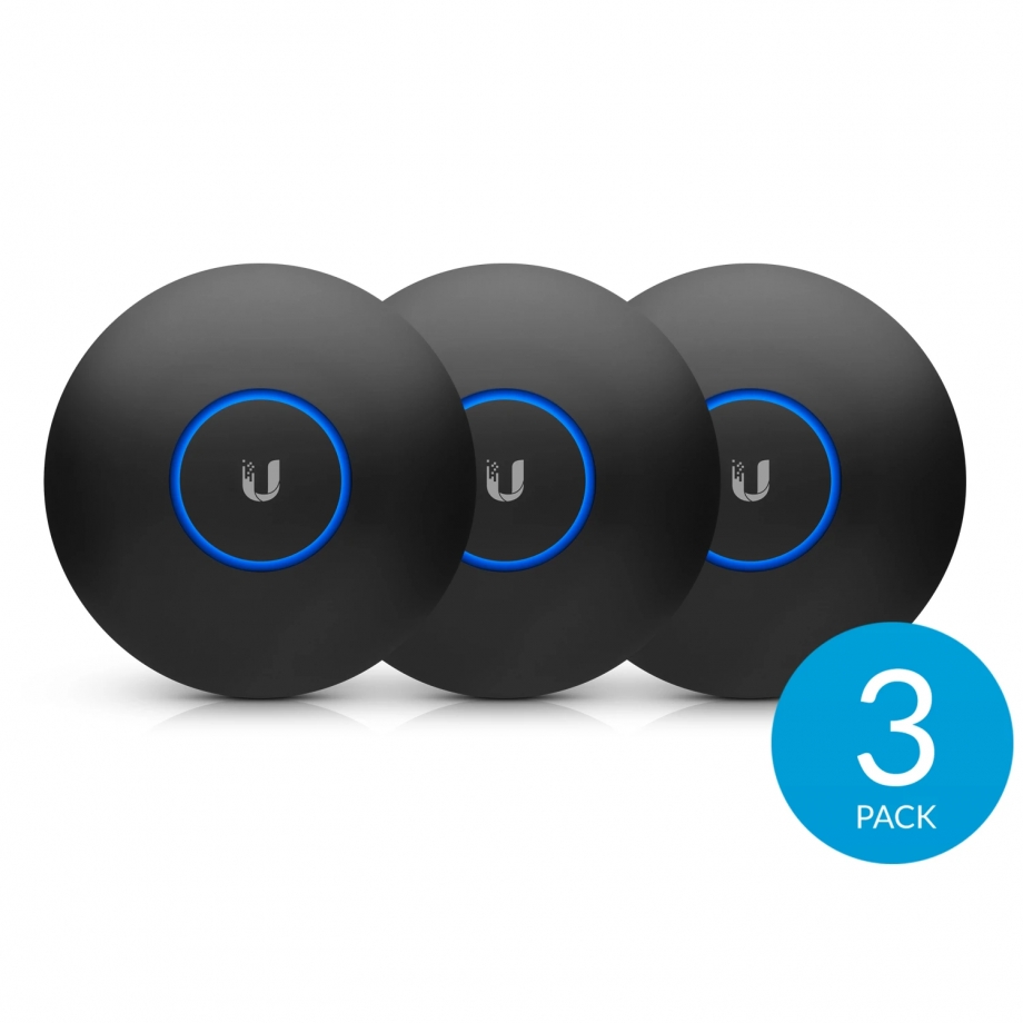 Ubiquiti Geräteabdeckung für U6+ und nanoHD, schwarz 3-pack