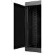 Serverschrank 10" 6U, 300mm, Volltür, schwarz