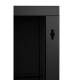 Serverschrank 10" 6U, 300mm, Volltür, schwarz