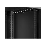 Serverschrank 19" 9U, 450mm, Volltür, schwarz