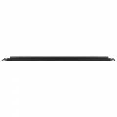 Blindabdeckung 19" 1U, schwarz