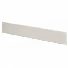 Blindabdeckung 19" 2U, grau