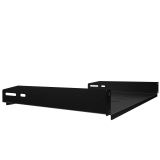 Rack Regal 19" 1U, 300mm, schwarz