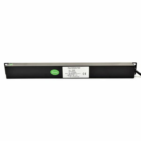 19" PDU Panel 9-Anschlüsse(EU), EU Stecker