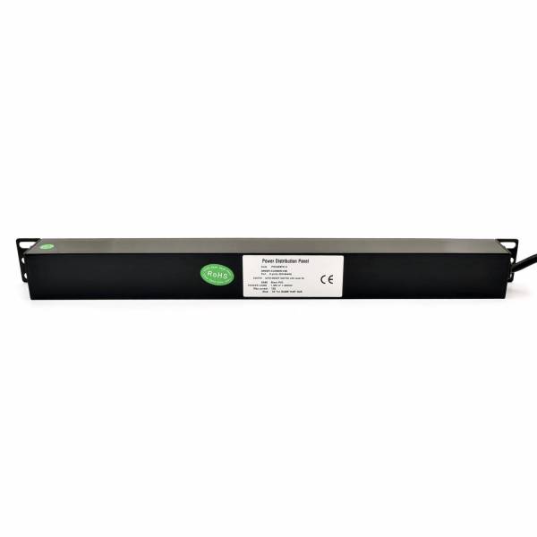 19" PDU Panel 8-Anschlüsse(EU), C14 Stecker