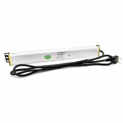 19" PDU Panel 12-Anschlüsse(C13), EU Stecker