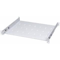 Rack Regal einstellbar 19" 1U, 350mm, grau