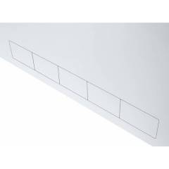 Rack Gehäuse 19" 3U, 180mm, weiß
