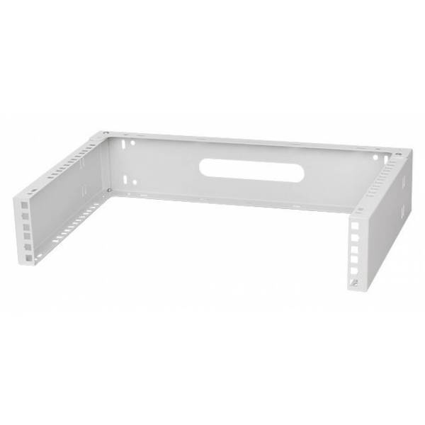 Rack Halterung Wandmontage 19" 2U, 330mm, grau