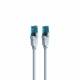 Patchkabel UTP Cat5e 0.75m eisblau