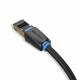 Patchkabel SSTP Cat8 0.5m schwarz