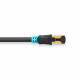 Patchkabel SSTP Cat6 1.5m schwarz