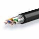 Patchkabel SSTP Cat6 1.5m schwarz