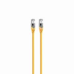Patchkabel SSTP Cat6A 30m gelb
