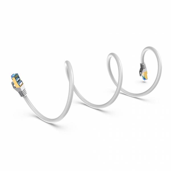 Patchkabel SSTP Cat7 3m grau