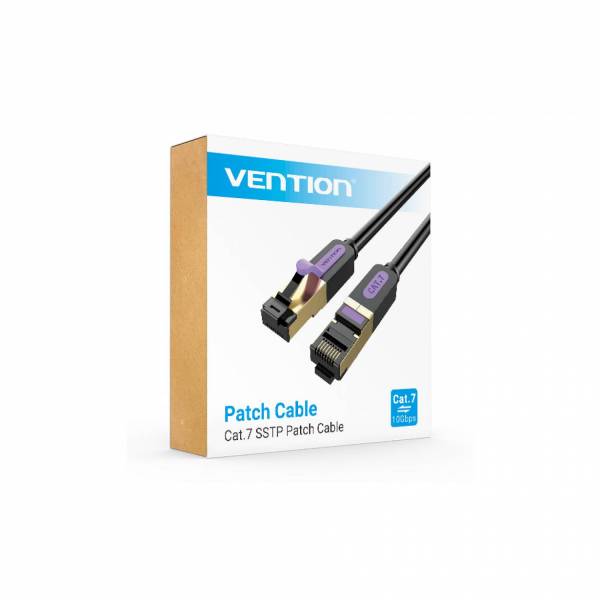 Patchkabel SSTP Cat7 2m schwarz