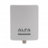 Alfa 2.4/5GHz Panelaussenantenne 8dBi N-Female Buchse