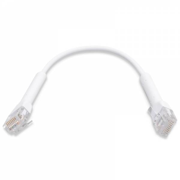 UniFi Ethernet Netzwerkkabel, weiß, 0.1m