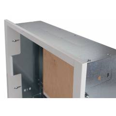 Eingebautes Gehäuse OMP5 weiß 400x500x120