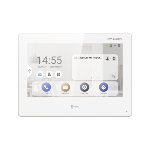 7" Android TFT LCD Puutetundlik IP-Monitor DS-KH9310-WTE1