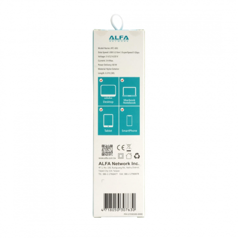Alfa USB Cable 2-in-1