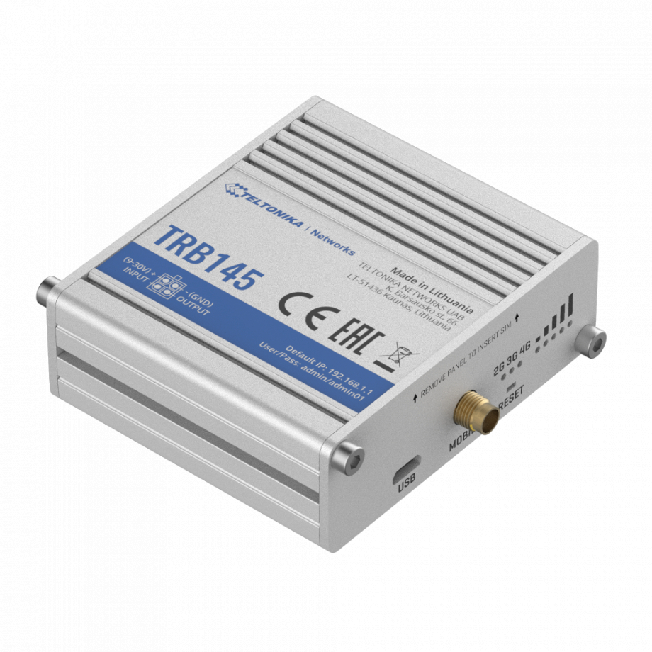 Teltonika TRB145 LTE RS485 Gateway