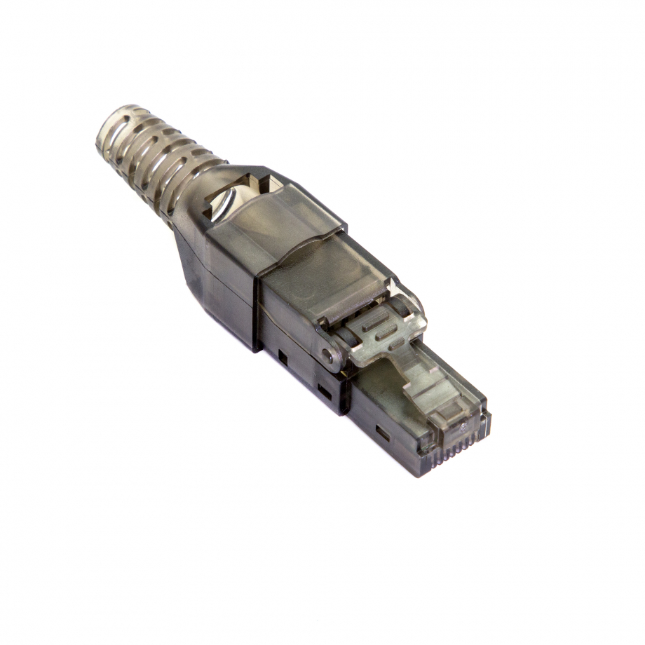 RJ45 Toolless Connector Cat6 Black