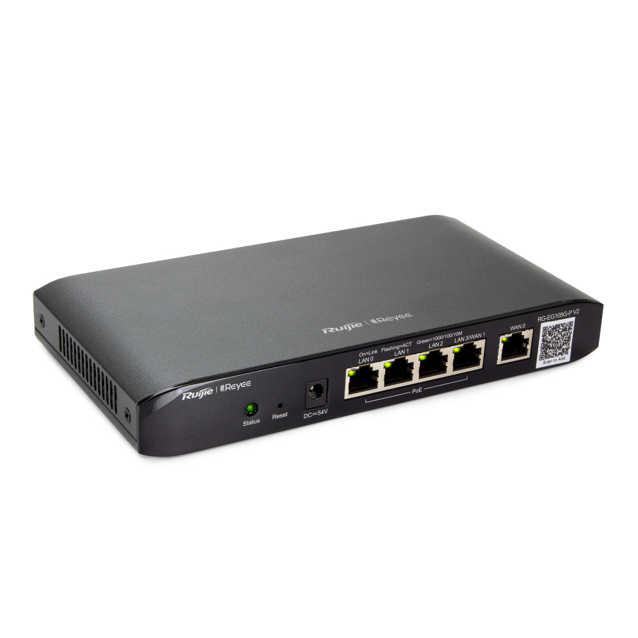 Reyee 5-Port Cloud verwaltete PoE Router