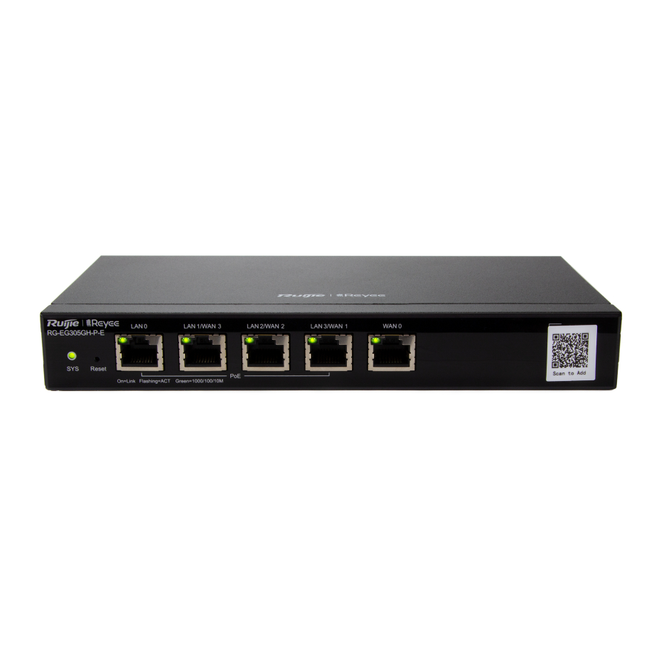 Reyee 5-Port hochleistungs-PoE-Router