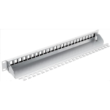 Modulares Patchpanel 24-Port 19" 1U grau