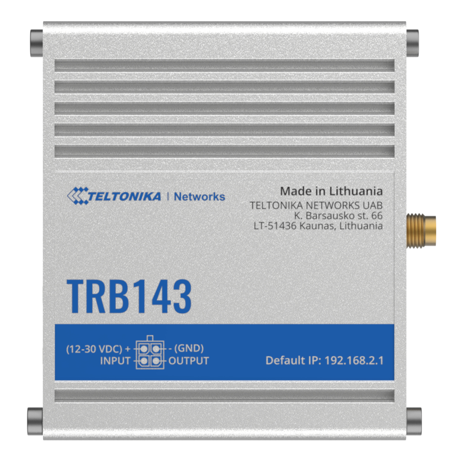 Teltonika TRB143 M-BUS Zelluläres Gateway