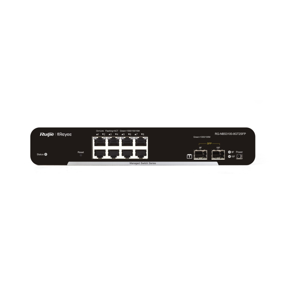 Reyee 10-Port Gigabit Layer 2 verwalteter Switch