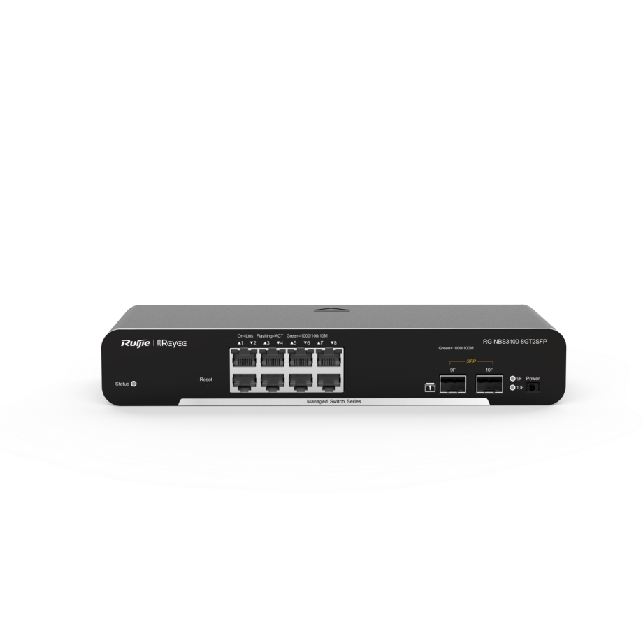 Reyee 10-Port Gigabit Layer 2 verwalteter Switch