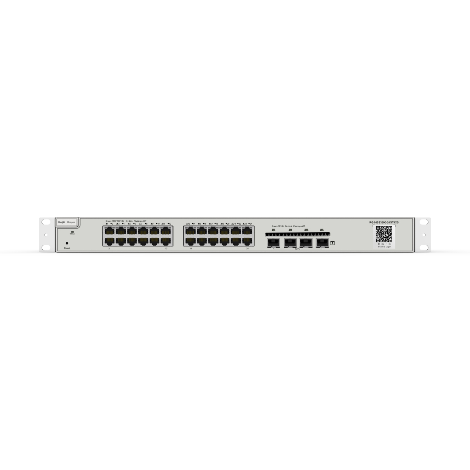 Reyee 24-Port Gigabit Layer 2 verwalteter Switch