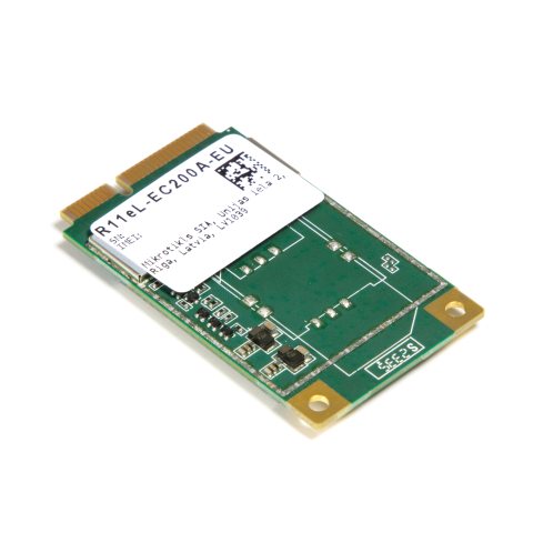 MikroTik mini-PCIe 4G LTE modem modul