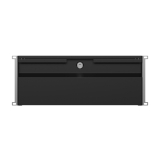 Rackschublade 19" 4U, 320mm, schwarz
