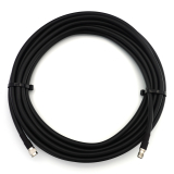 TNC Stecker auf TNC Buchse 1m elastisch Koaxialkabel — entspricht LMR400 UF UltraFlex