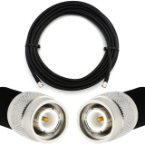 TNC Stecker auf TNC Stecker 3m elastisch Koaxialkabel — entspricht LMR400 UF UltraFlex