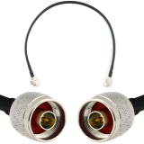 N Stecker auf N Stecker 50cm Koaxialkabel — HF240 (entspricht LMR240)
