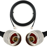 N Stecker auf N Stecker 12m Koaxialkabel — HF240 (entspricht LMR240)