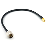 SMA Stecker auf N Stecker 30cm Koaxialkabel — HF240 (entspricht LMR240)